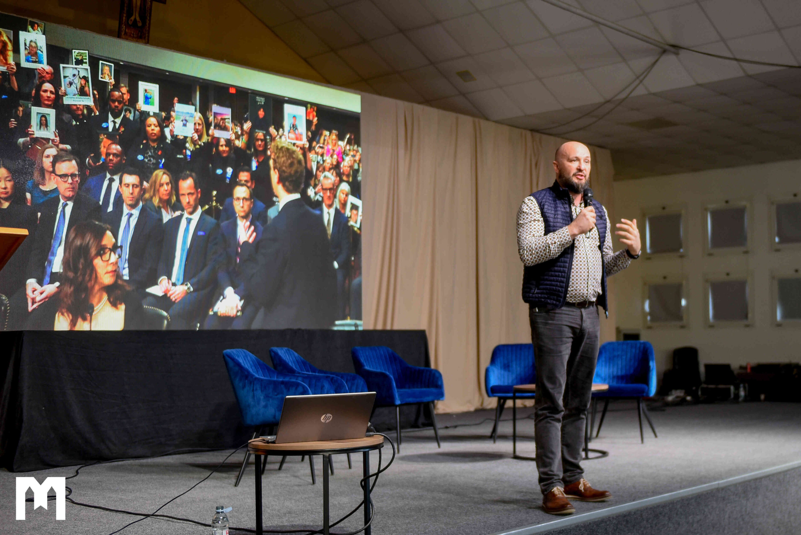 Dr. Drago Cmuk during his lecture at ITM 2025