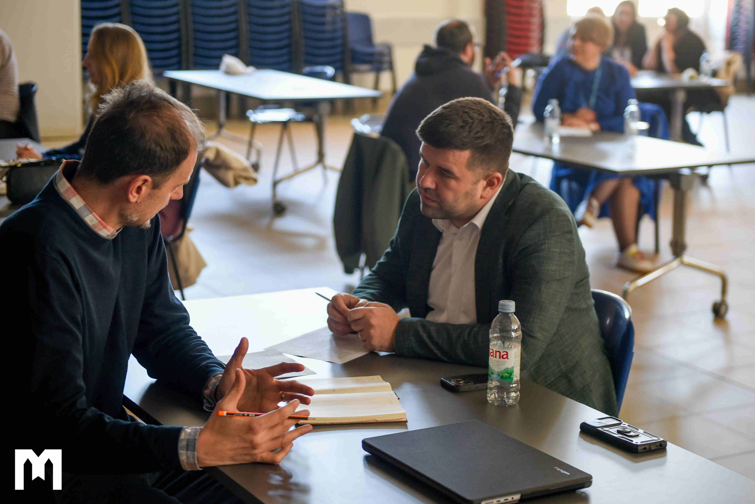 Participants collaborating during the workshop