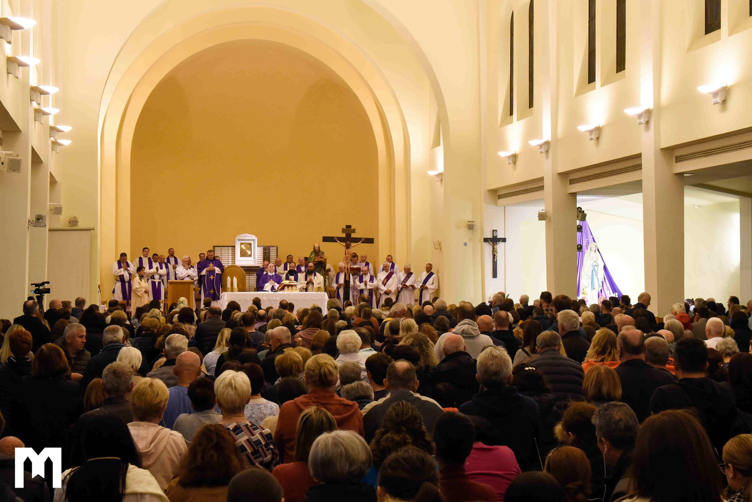 Holy Mass celebrated by Bishop Petar Palić